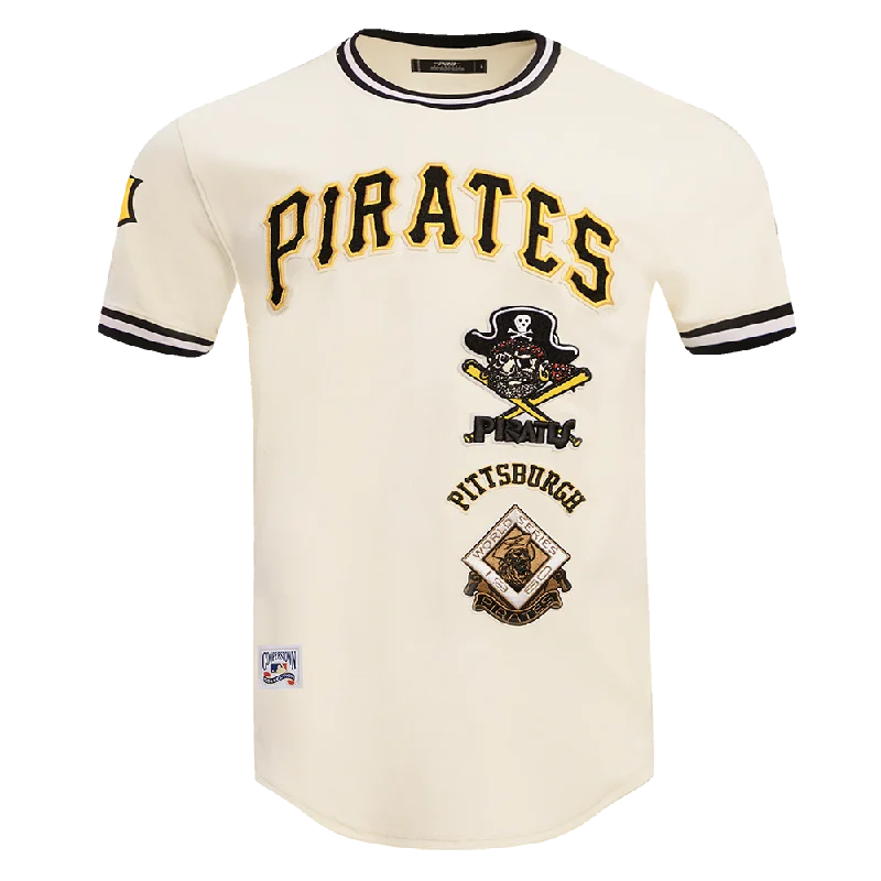 MLB PITTSBURGH PIRATES RETRO CLASSIC MEN'S TOP (EGGSHELL/ BLACK)