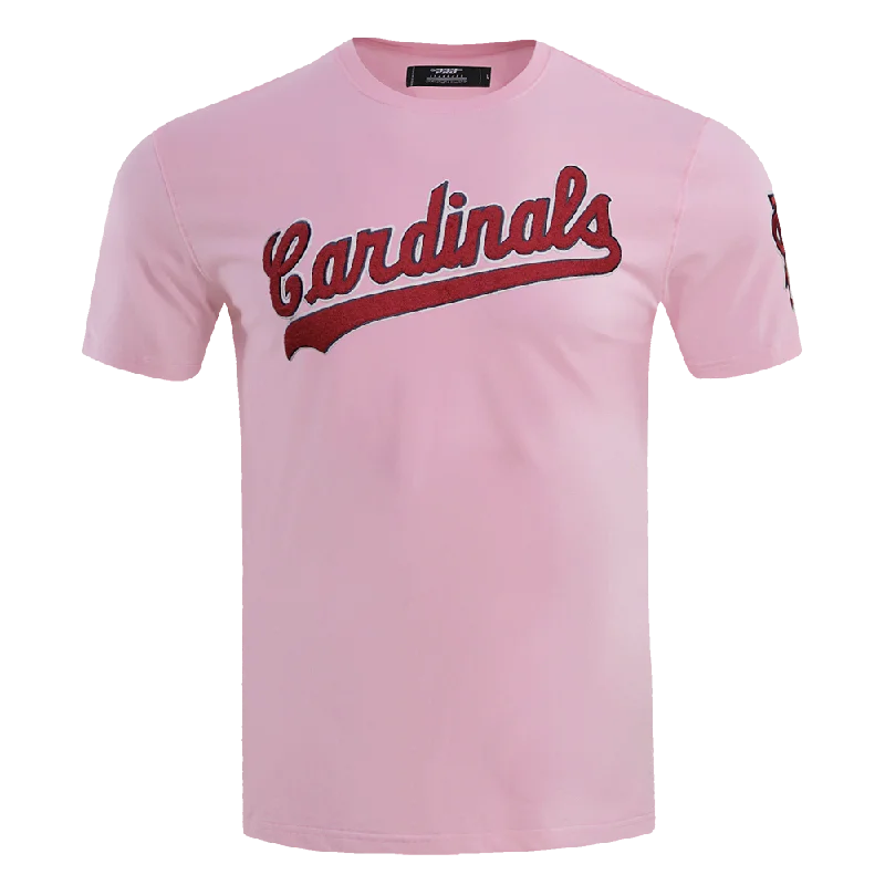 MLB ST. LOUIS CARDINALS CLASSIC CHENILLE MEN'S TOP (PINK)