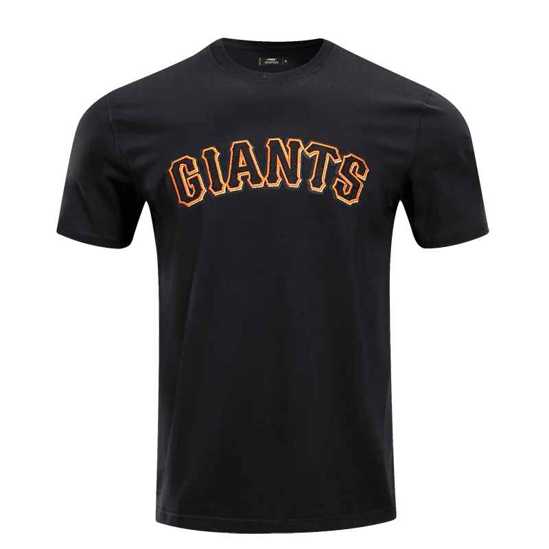 MLB SAN FRANCISCO GIANTS CLASSIC CHENILLE MEN'S TOP (BLACK)