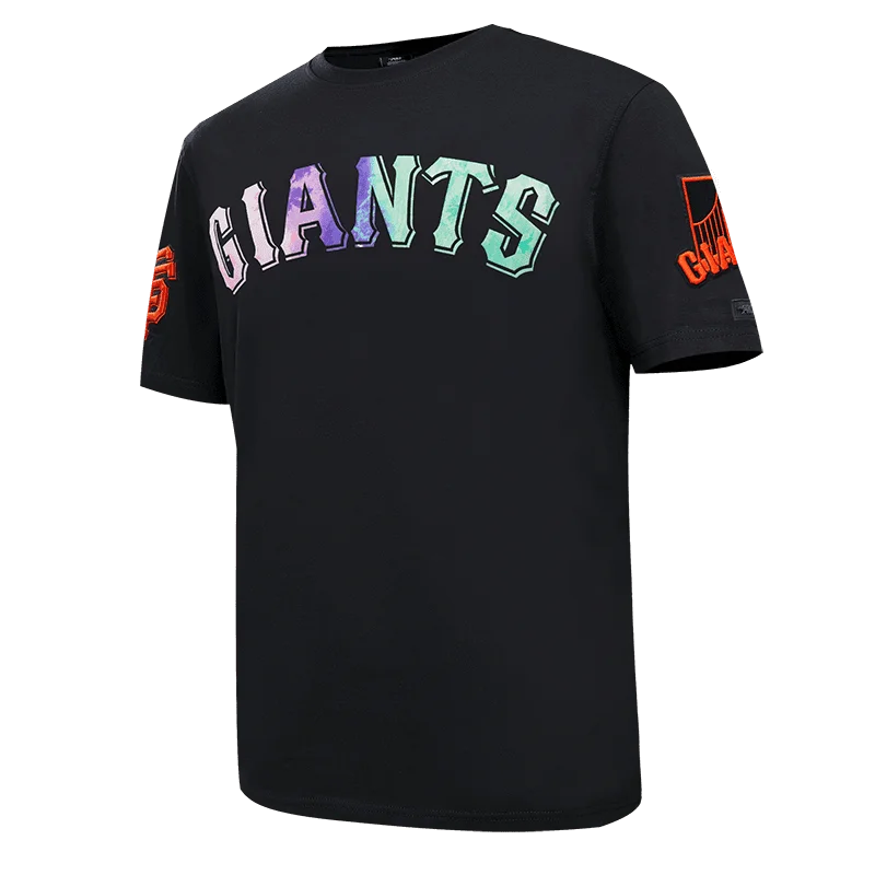 MLB SAN FRANCISCO GIANTS DIP DYE PRO TEAM MEN'S TOP (BLACK)