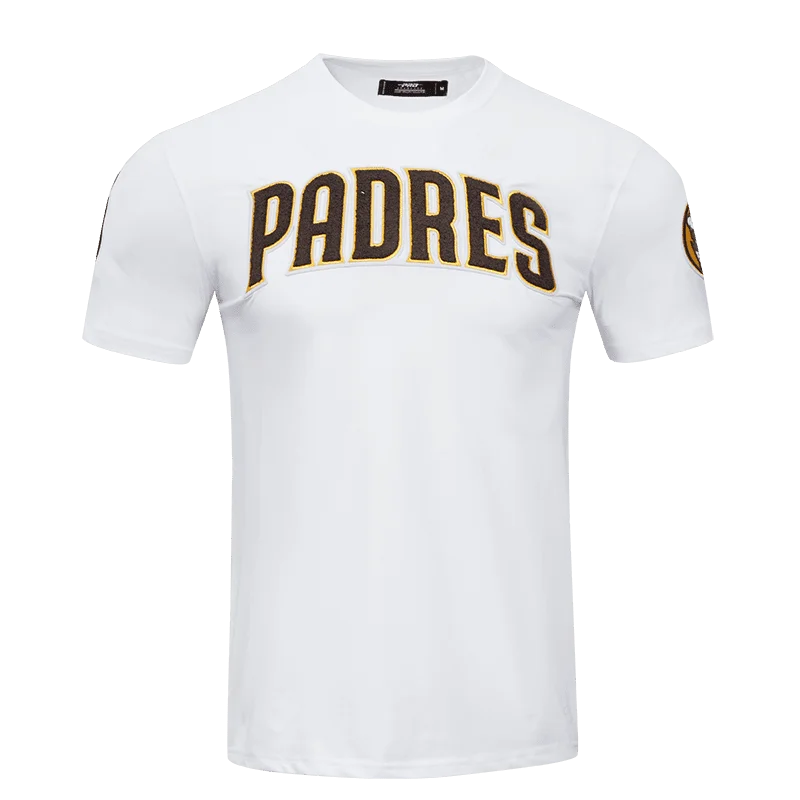 MLB SAN DIEGO PADRES CLASSIC CHENILLE MEN'S TOP (WHITE)