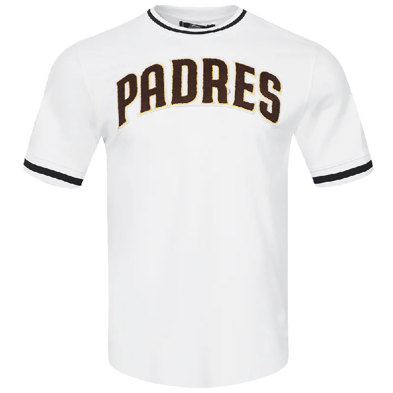 MLB SAN DIEGO PADRES CLASSIC CHENILLE MEN'S TOP (WHITE)