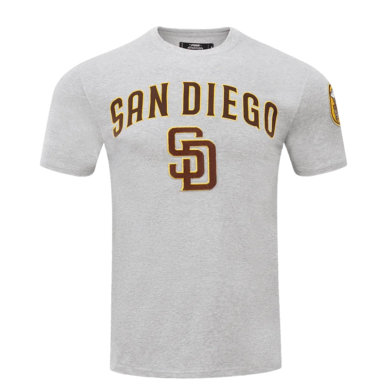 MLB SAN DIEGO PADRES CLASSIC BRISTLE MEN'S TOP (HEATHER GREY)