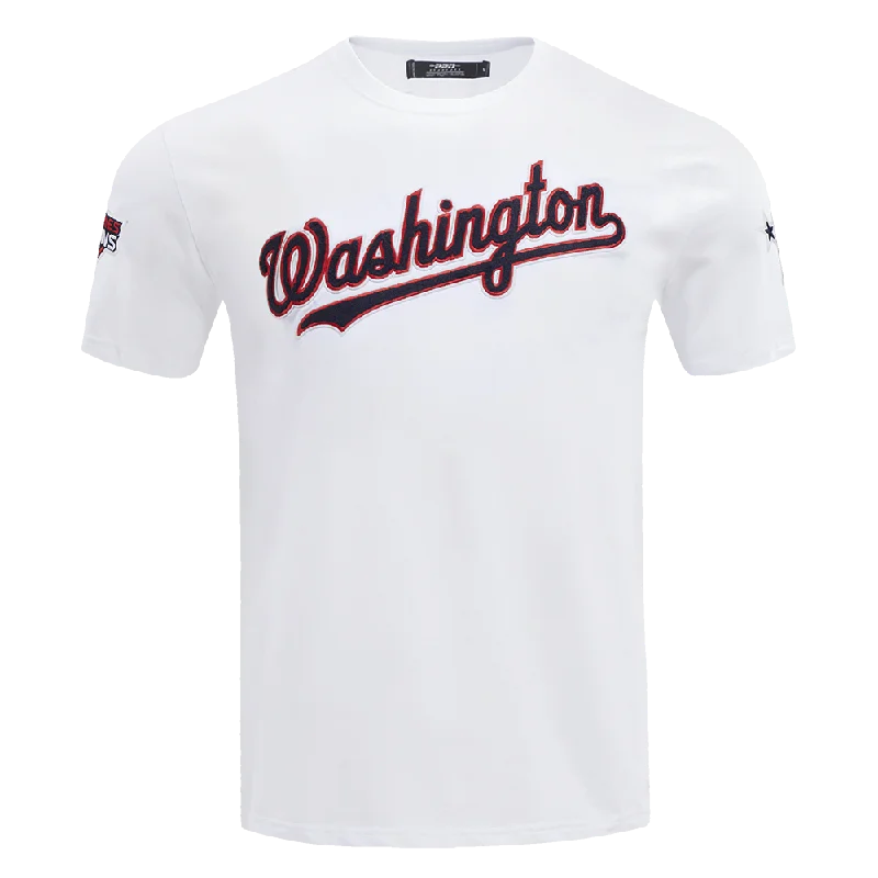 MLB WASHINGTON NATIONALS CLASSIC CHENILLE MEN'S TOP (WHITE)