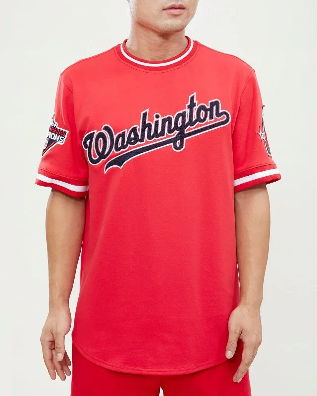 MLB WASHINGTON NATIONALS CLASSIC CHENILLE MEN'S TOP (RED)