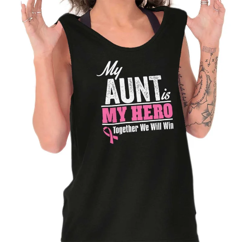 My Aunt My Hero Tank Top