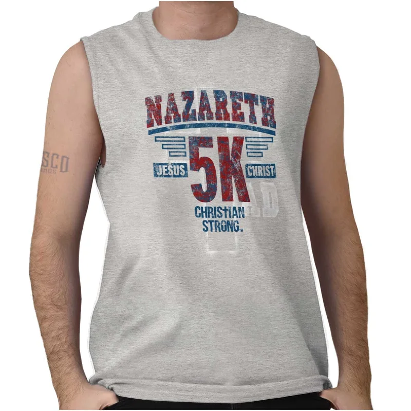 Nazareth 5k Christian Sleeveless T-Shirt