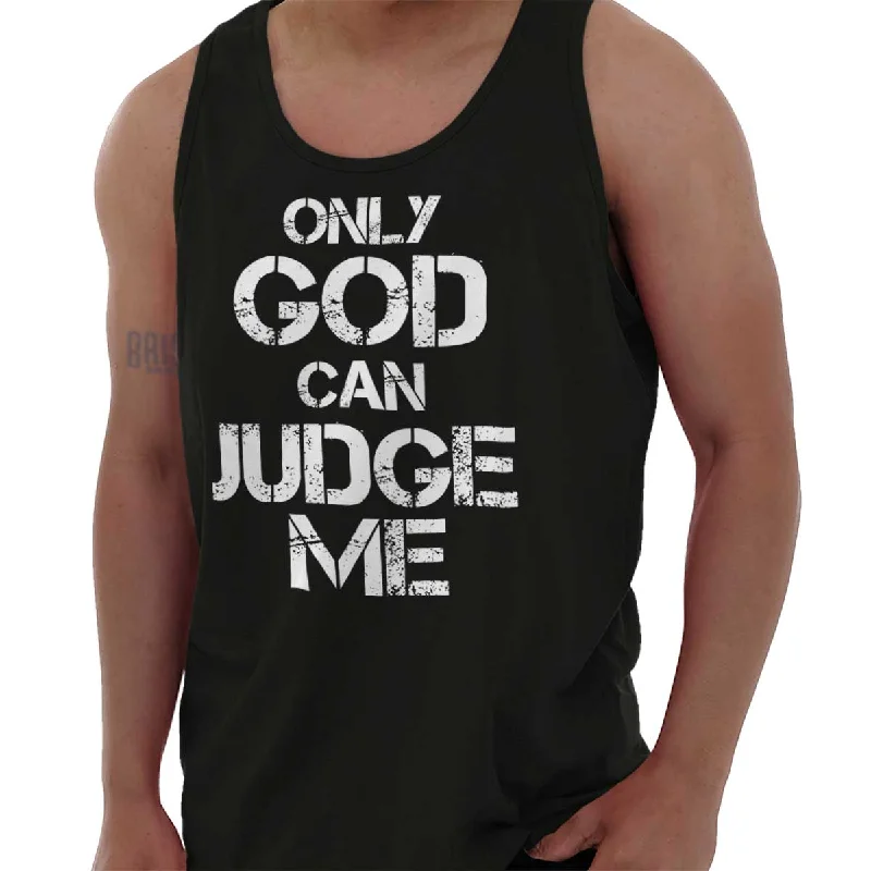 Only God can Judge Tank Top