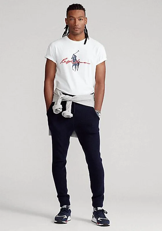 Ralph Lauren Big Pony Print T-Shirt, White