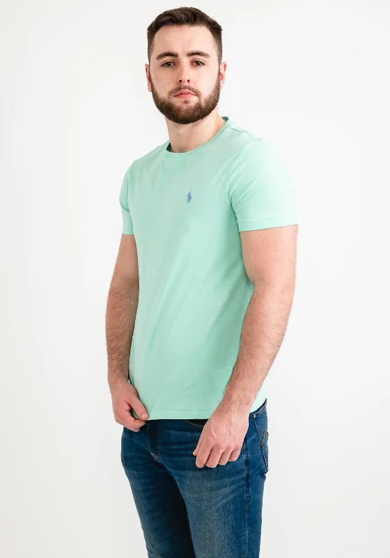 Ralph Lauren Classic Crew Neck T-Shirt, Aqua