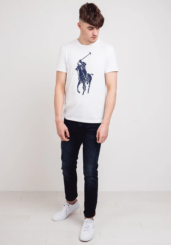 Ralph Lauren Large Logo Print T-Shirt, White