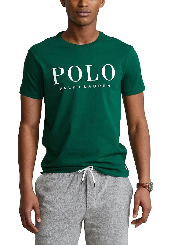 Ralph Lauren Logo Print Custom Slim Fit T-Shirt, New Forest