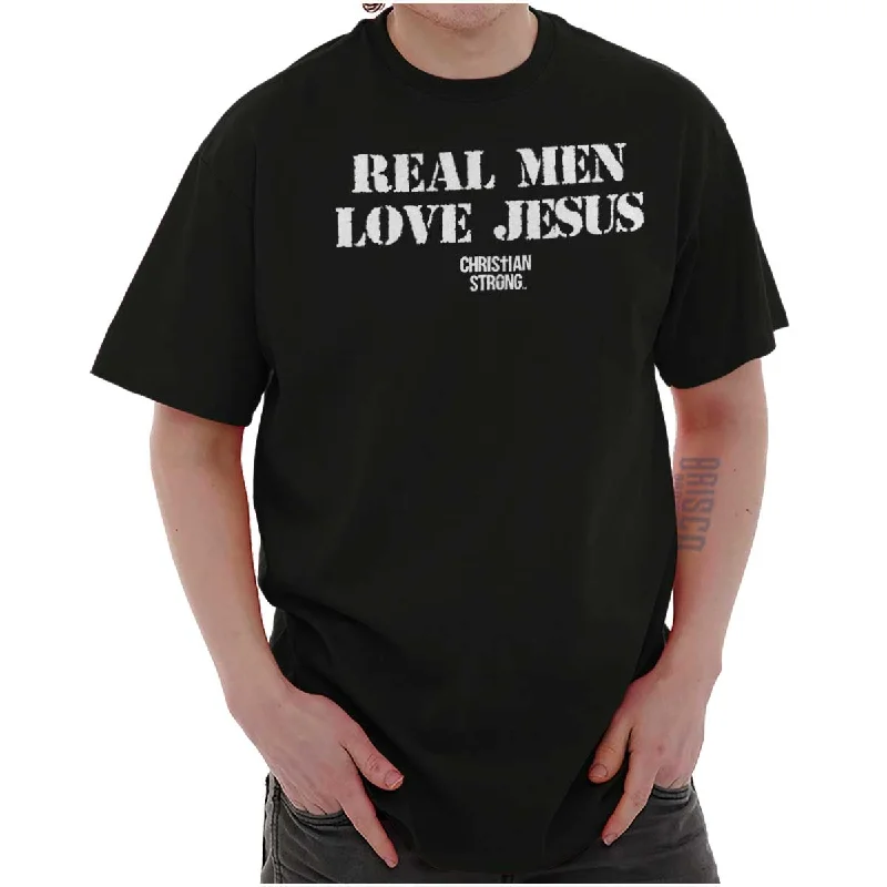 Real Men Love Jesus T Shirt