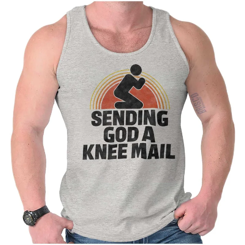 Sending God A Knee Mail Tank Top