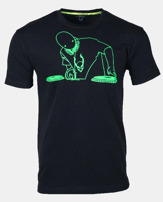 MENS ALIEN DJ T-SHIRT