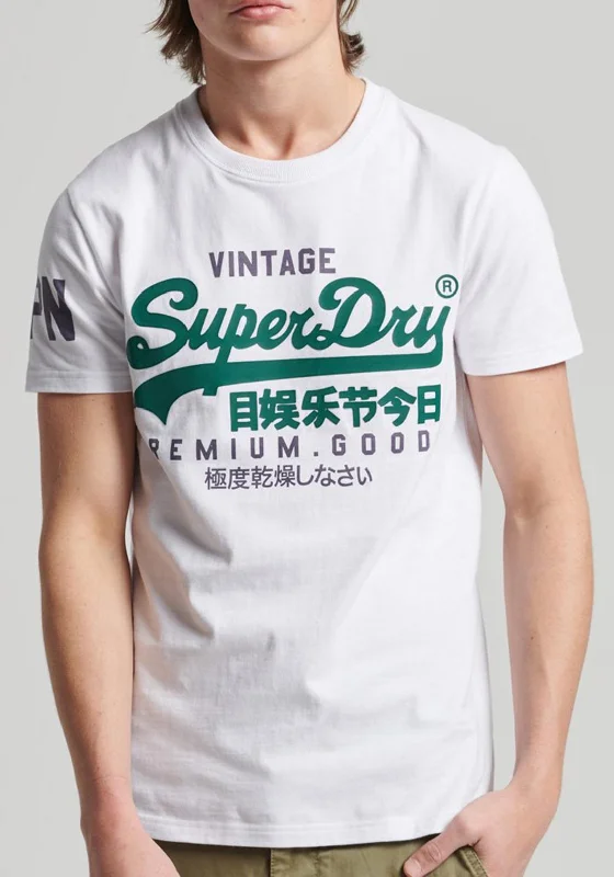 Superdry Vintage Logo T-Shirt, Optic