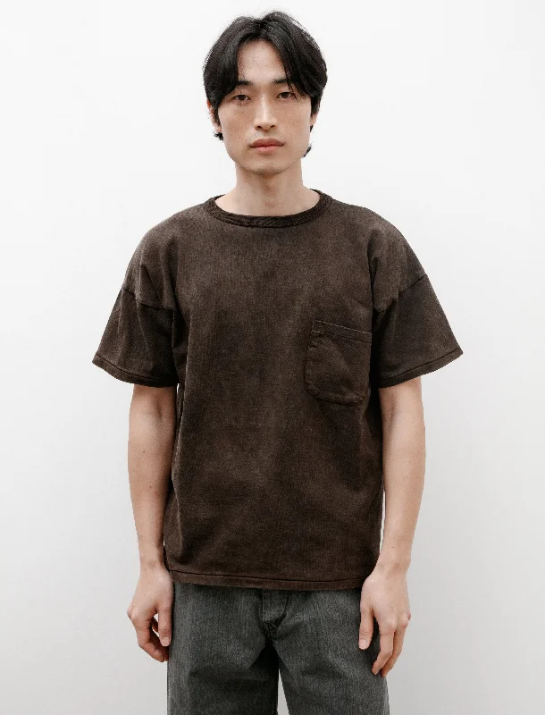 Lot 601 Tee Shirt Mud Dyed Brown