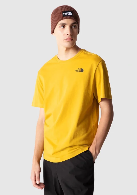 The North Face Mens Redbox T-Shirt, Mineral Gold