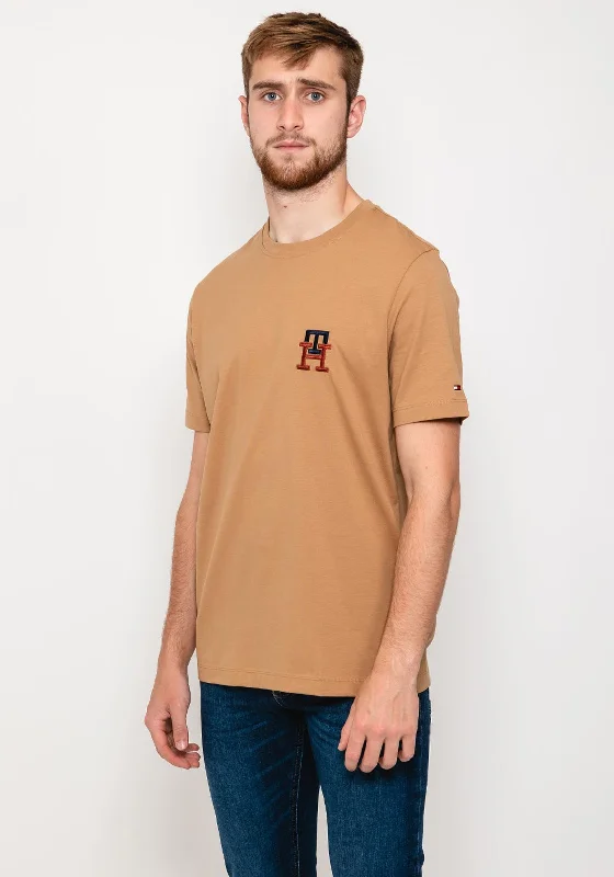 Tommy Hilfiger Essential Monogram T-Shirt, Countryside Khaki