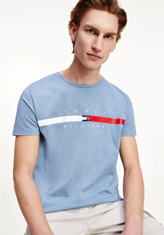 Tommy Hilfiger Global Stripe T-Shirt, Colorado Indigo