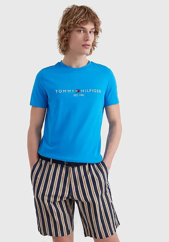 Tommy Hilfiger Logo T-Shirt, Shocking Blue