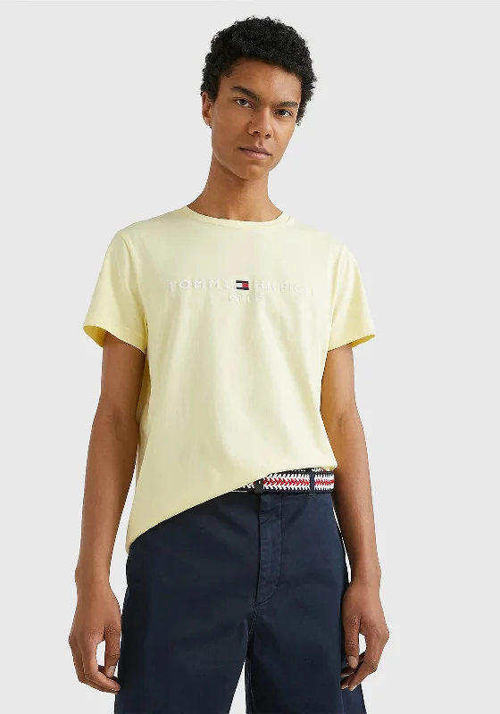 Tommy Hilfiger Logo T-Shirt, Yellow Mist