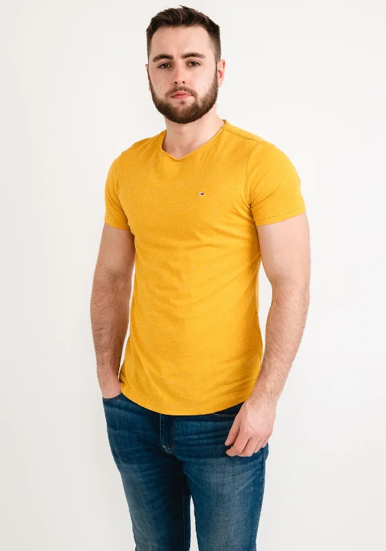 Tommy Jeans Jaspe Crew Neck T-Shirt, Yellow