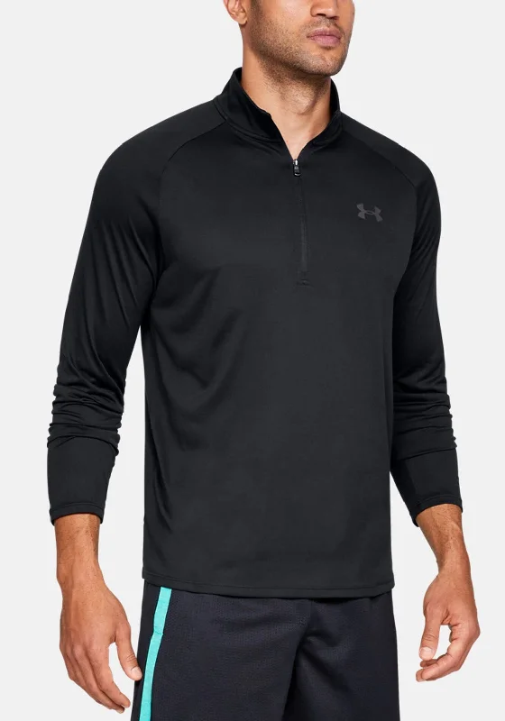 Under Armour UA Tech 2.0 Half Zip Top, Black