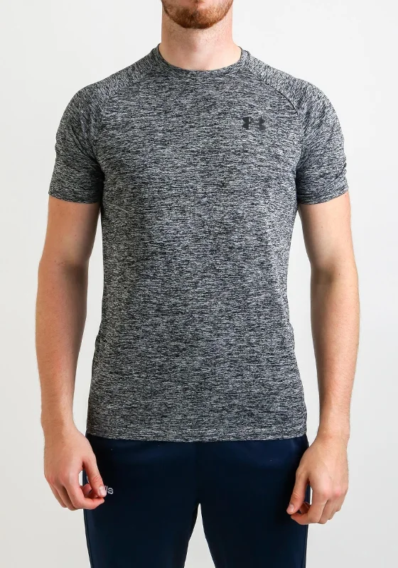 Under Armour Mens Tech T-Shirt, Grey Marl