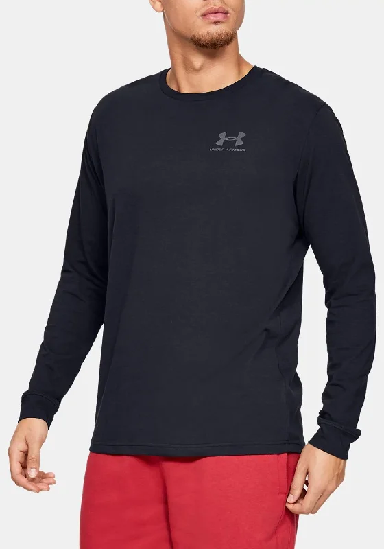 Under Armour Sportstyle Long Sleeve T-Shirt, Black