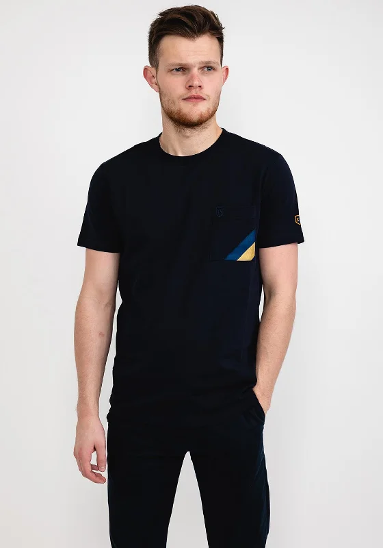 XV Kings by Tommy Bowe Petrarca T-Shirt, Classic Navy