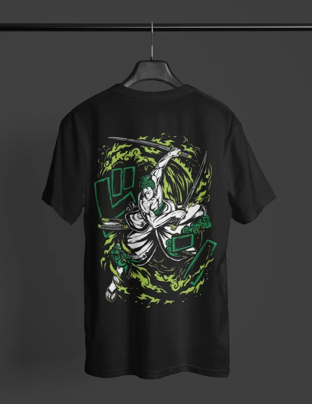 Zoro - One Piece:  Anime- Oversized T-Shirts